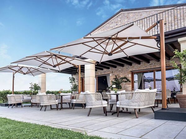 日本発リゾート系家具ブランドKayu style　イタリアの老舗パラソルメーカーSCOLARO社製品の取り扱い開始