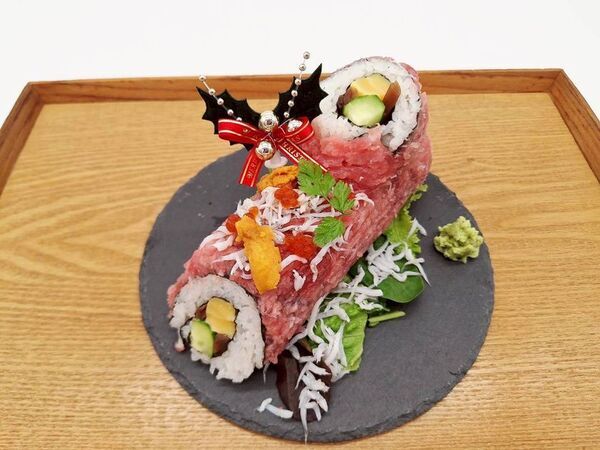 熱海渚町おさかな丼屋ビストロが贈る遊び心あふれるとっておきのHolidayメニューが12/10より登場！！～すしッシュドノエルや海のツリーパスタなど～