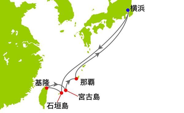 人気客船「ダイヤモンド・プリンセス」台湾・沖縄チャータークルーズ　2027年ゴールデンウィークの早期予約開始