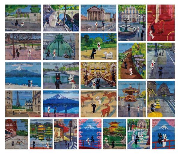 日本初上陸！未公開原画25点が一挙展示・販売　日本語版出版記念―2026年1月5日より松屋銀座にて「リサとガスパール POP UP マルシェ in GINZA」開催決定