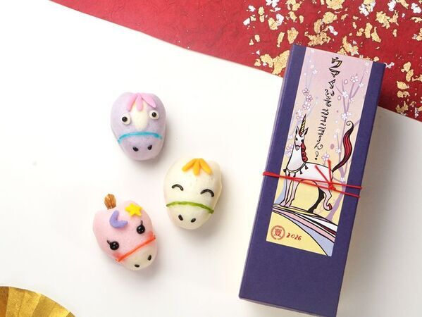 干支菓子がユニコーンに変身！？干支×ダジャレで6年目　新年の“初笑い”を届ける「ウマくいって ニコニコ～ん！」12月28日より期間限定販売