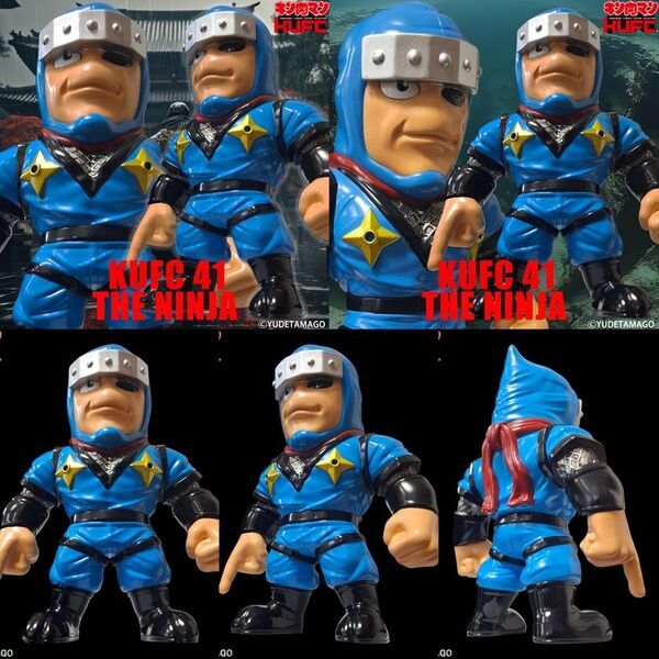 コミックス累計発行部数8,500万部の国民的人気漫画『キン肉マン』より“ザ・ニンジャ”、“ターボメン”のソフビフィギュアを12月19日(金)20:00より販売開始