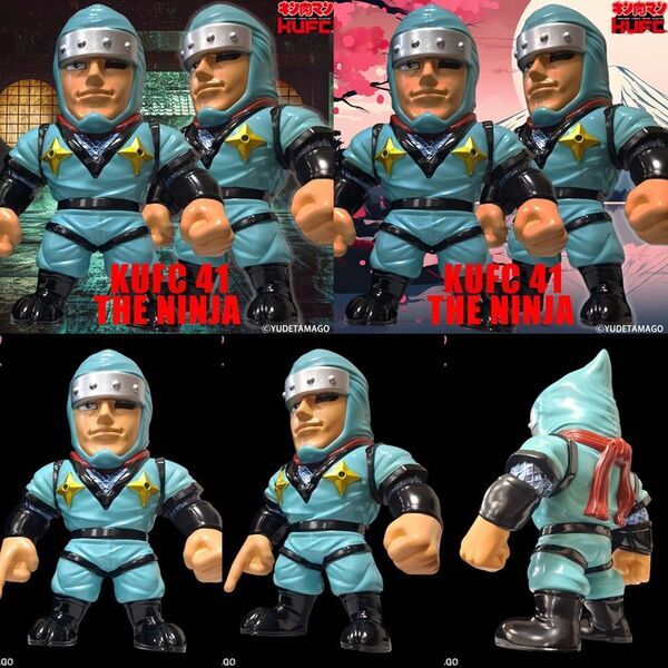 コミックス累計発行部数8,500万部の国民的人気漫画『キン肉マン』より“ザ・ニンジャ”、“ターボメン”のソフビフィギュアを12月19日(金)20:00より販売開始