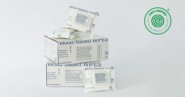 日本のベビーブランド初！世界基準のプレミアムなおしりふき「Wood-Based WIPES」が米国のEWG認証“最高評価”を獲得