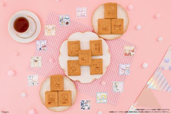 「ちいかわ」のフレーム型ワッフル第2弾が登場！仲良しなちいかわたちのプリントが全11種！