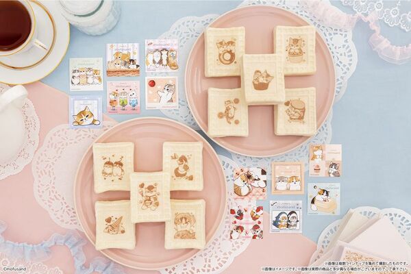 「mofusand」のフレーム型ワッフルが新登場！全国のファミリーマートで2月10日(火)発売