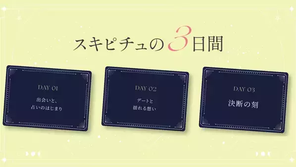 占いが導く新感覚恋愛リアリティーショー「スキピチュSeason2」　男女7名と占い師8名が織りなす3日間の運命旅　本編は2026年1月5日(月)よりYouTubeで配信開始