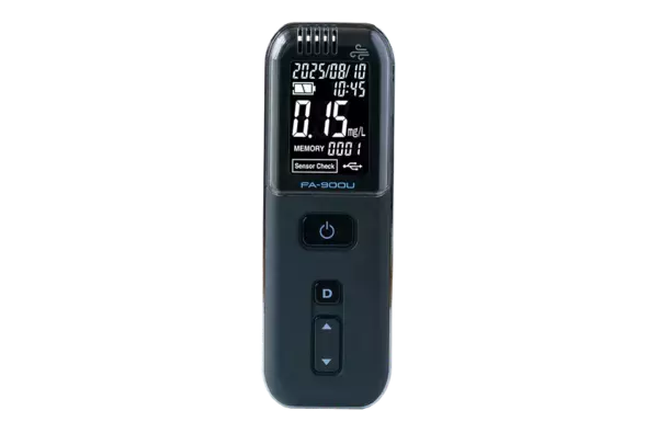 無料のPCソフトで“見える化”進化！アルコールチェッカーの新基準“FA-900U”