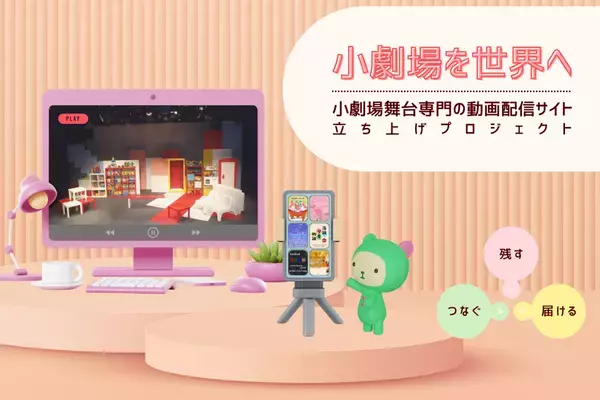 演劇団体「茶柱日和」、小劇場舞台専門の動画配信サイト立ち上げへクラウドファンディングを開始