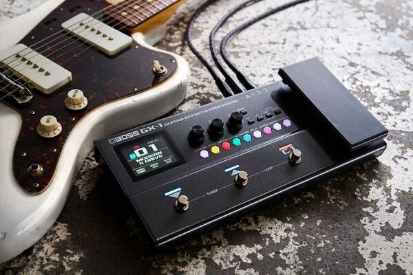 定評あるマルチ・エフェクター「GXシリーズ」に最も軽量コンパクトなモデルが登場