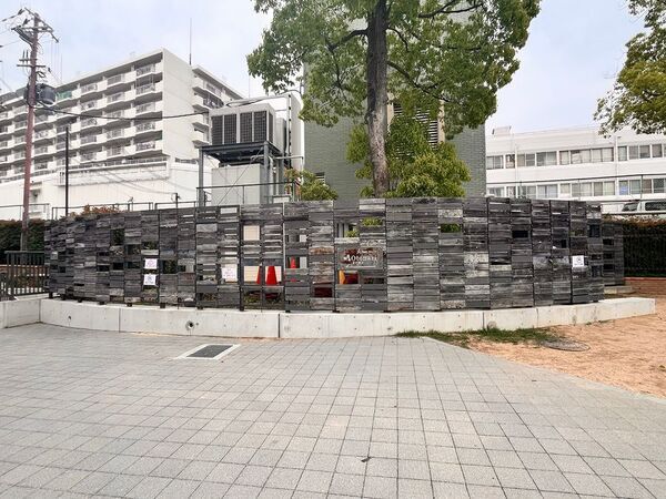 【毎月第4土曜日開催】湊川公園手しごと市が淡河バンブープロジェクトと協働、美化活動を開始　地域の手で直す湊川公園の外壁