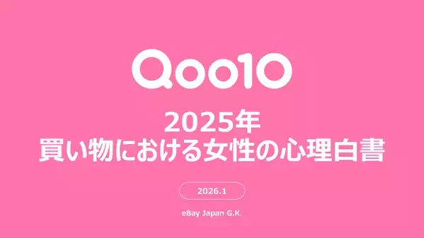 Qoo10「2025年買い物における女性の心理白書」発表。“ロジカル買い”の実態や物を買うときの判断基準、情報収集の仕方、コスメ・スキンケアの予算、ECモールでレビューを見る人の割合等が明らかに！