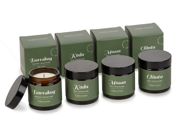 日本初上陸！北欧の森の香りを楽しむアロマキャンドル【全部試せる4種類セット】を「ソピバ北欧」で11/2から発売中