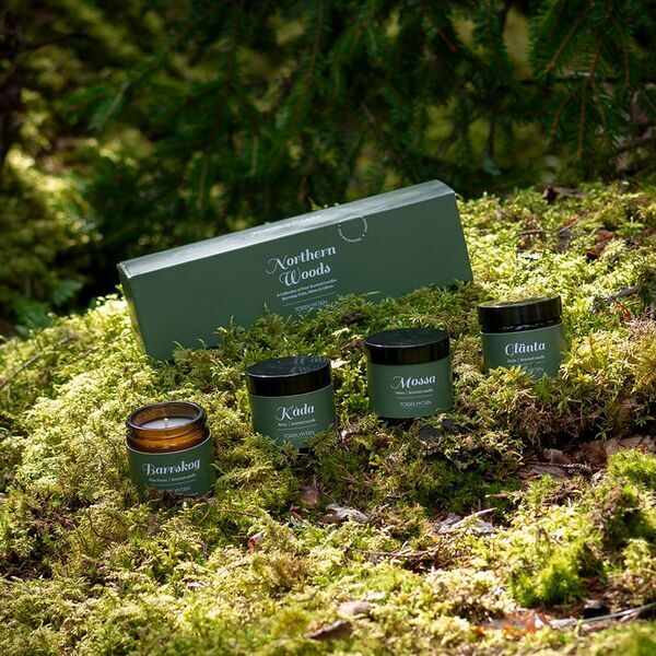 日本初上陸！北欧の森の香りを楽しむアロマキャンドル【全部試せる4種類セット】を「ソピバ北欧」で11/2から発売中