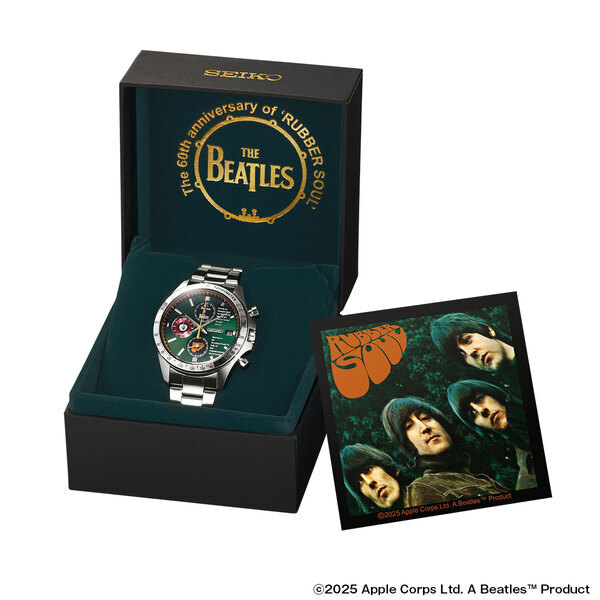 THE BEATLES（ザ・ビートルズ）6作目の名盤『RUBBER SOUL』の60周年を記念して限定版クロノグラフが登場！