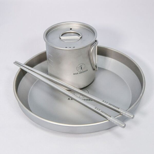 軽量なのに丈夫！防災にも使える完売したチタン製ギア3種が新しくなって1月19日から順次発売！