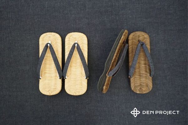 【新商品】江戸の粋を現代の足元へ。500本の竹皮が紡ぐ「本畳表ラバーソール草履」DEN PROJECTより受注開始