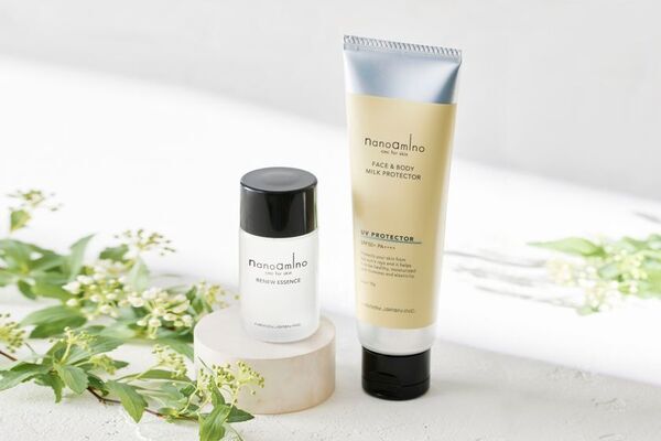 紫外線ダメージを受けやすい季節の肌を、心地よくケア　ナノアミノスキンより、UVケアとスキンケアの2アイテムを2026年2月24日から同時発売中