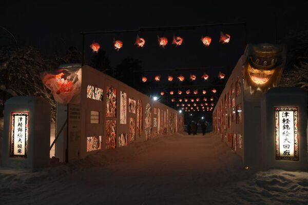 青森県弘前市「弘前城雪燈籠まつり」2月6日から開催　第50回を記念した、家族で楽しめる特別企画も実施