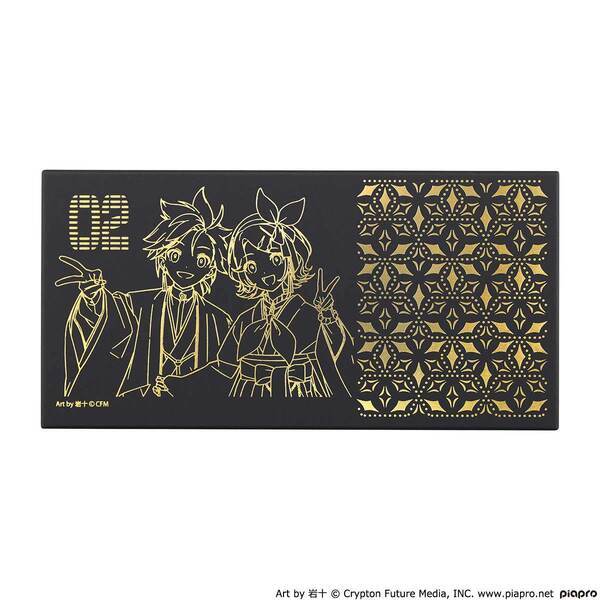 『初音ミク』と『鏡音リン・レン』をイメージした鮮やかな漆模様が艶めく江戸印伝財布が、プレミコから新登場！