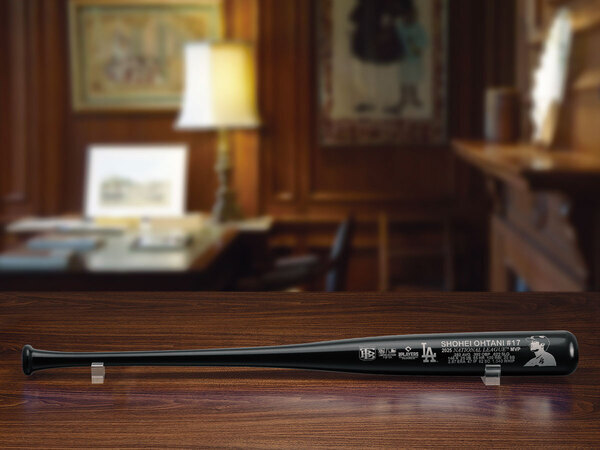 大谷翔平2025ナ・リーグMVP獲得を記念した、MLB／MLBPI公式認定バット新発売！