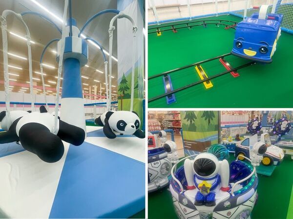 親子で夢中になる室内遊園地『キッズランドUS 千葉富里店』ベイシア富里店内に1/23(金)グランドオープン！