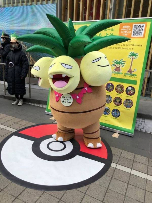 「宮崎だいすきポケモン」ナッシーが2月7日(土)・8日(日) 「新宿みやざき館KONNE」に登場　完熟きんかんたまたまナッシーVer.をはじめ、ナッシーコラボ商品を販売します！