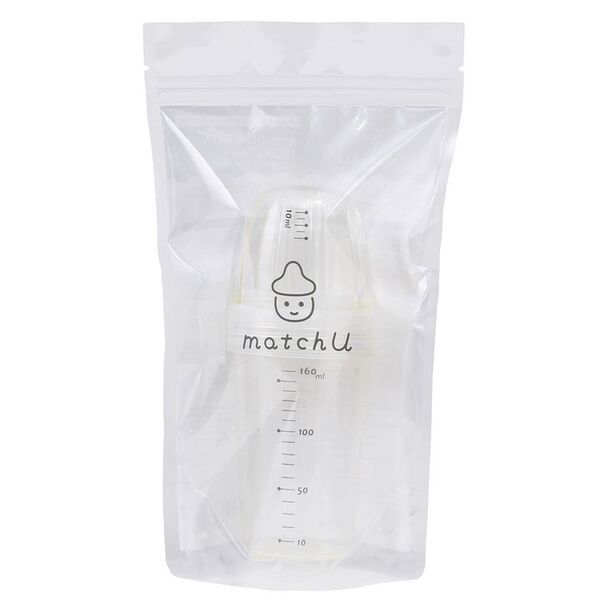 ニップルが付けられる哺乳瓶「matchU」が2/1よりECサイトで数量限定販売開始