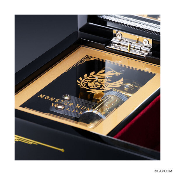 『モンスターハンターワイルズ』と伝統工芸「会津塗」が初の共演！テーマ曲「英雄の証」を奏でるオルゴールが登場！