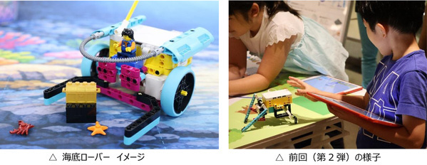 ProgLab presents「ロボットプログラミングで創る！動かす！～海底をたんけんして、おたからをゲットしよう！～」ワークショップ開催