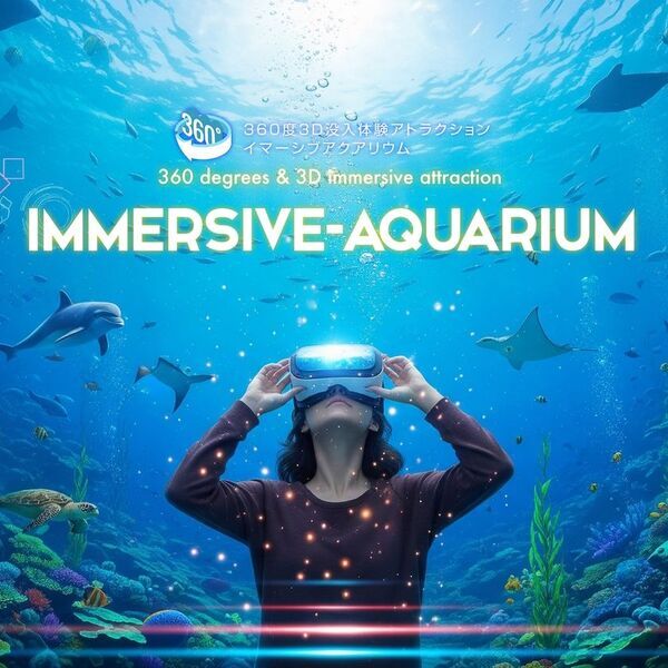 日本にいながら、世界最大の世界遺産へダイブ。体験型ミュージアム「世界絶景没入展 ～グレートバリアリーフの奇跡～」開催決定！