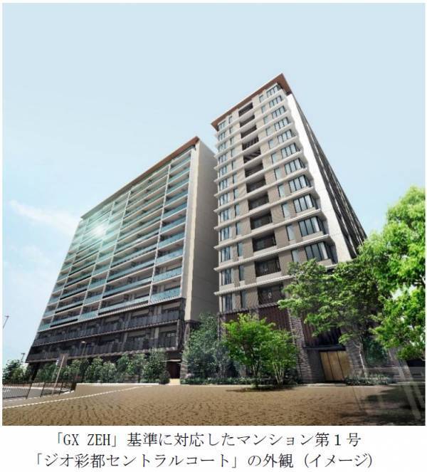 ～ 経済産業省が2027 年度より導入予定の新しい環境基準「GX ZEH」に先進対応 ～新築分譲マンション〈ジオ〉・新築分譲戸建住宅〈ジオガーデン〉において「GX ZEH」基準を「標準化」します