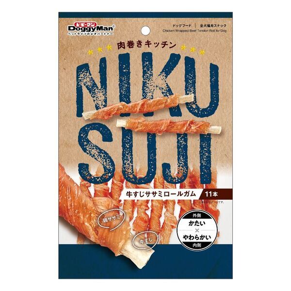ペットフードはドギーマン♪からわんちゃん用のおやつ「肉巻きキッチン」シリーズが2月20日に発売！