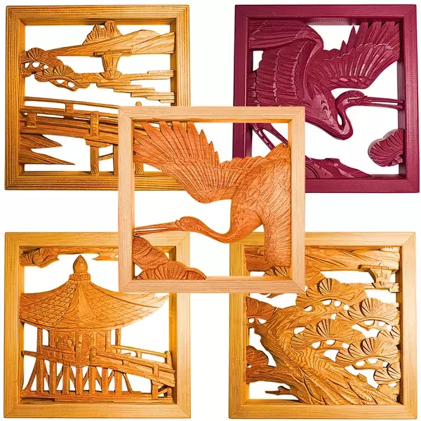 【飛鳥III ミッドシップスイート採用】岡本銘木店の「大阪欄間アート」、3月12日より飛鳥クルーズ公式オンラインショップで販売開始