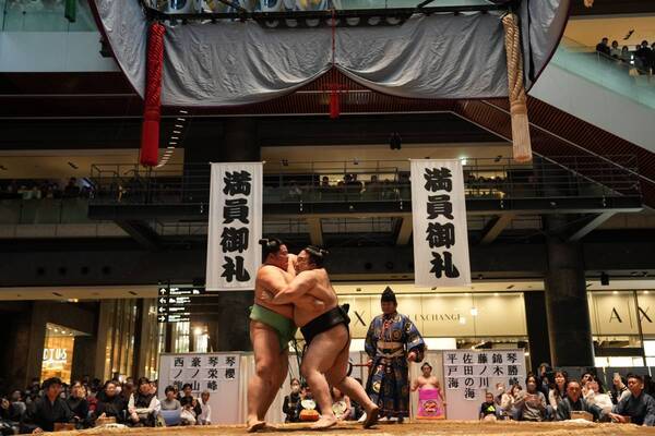 過去最高の当選倍率約64倍！年々人気が高まる都市型相撲イベント「春がキタ！うめきた場所 in グランフロント大阪2026」を開催