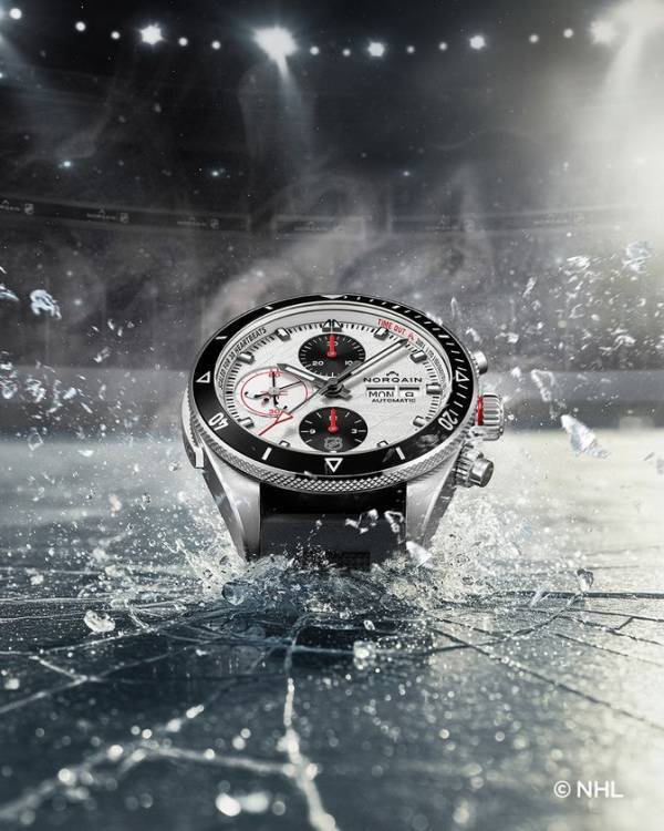 NORQAINは、NHL(北米プロアイスホッケーリーグ)とパートナーシップを締結　「ADVENTURE CHRONO 41MM NHL LIMITED EDITION」を発表