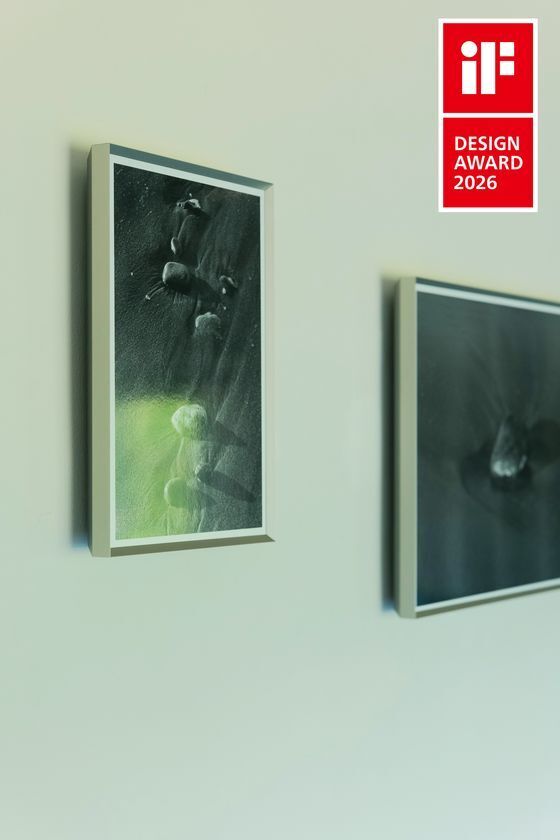 アルナのアルミ製額縁「CUT」、iF Design Award 2026を受賞