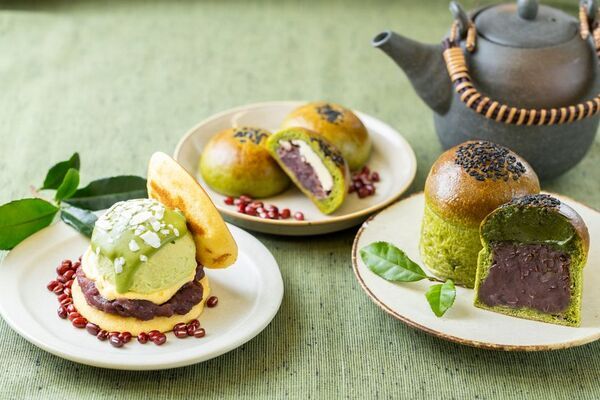 【熱海ばたーあん】静岡抹茶がほろ苦くさわやかに香る、季節限定の味わい『熱海ばたーあんパン抹茶』『ばたーあんどら焼き【抹茶】』を3/7(土)より発売！