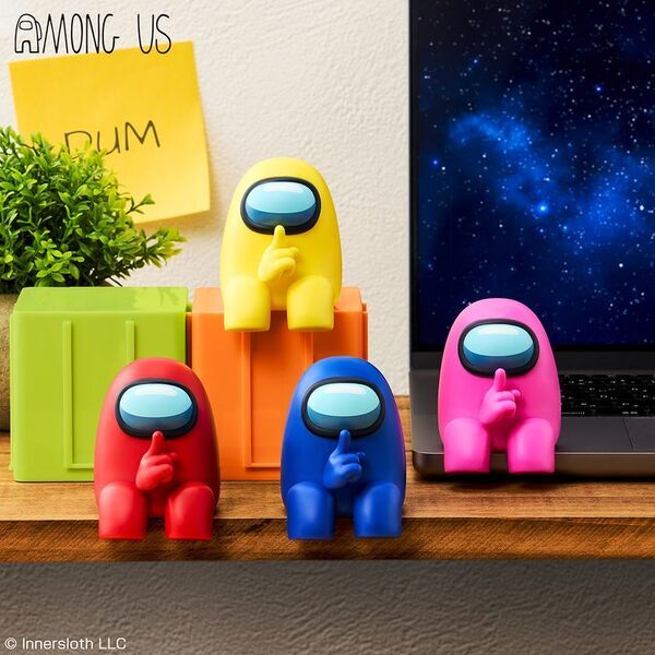 世界的大ヒットゲーム『Among Us』よりクルーメイトや緊急会議をモチーフにしたフィギュア＆ぬいぐるみが登場！