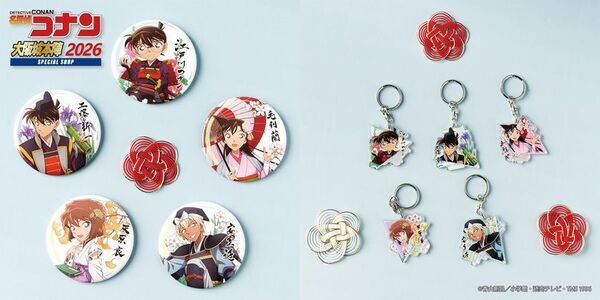 MIRAIZA大阪城1F「大阪城本陣」内に期間限定で「名探偵コナン」限定SHOPがオープン！！ここでしか手に入らないグッズやテイクアウトフードに注目！