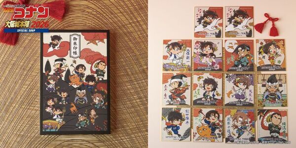 MIRAIZA大阪城1F「大阪城本陣」内に期間限定で「名探偵コナン」限定SHOPがオープン！！ここでしか手に入らないグッズやテイクアウトフードに注目！