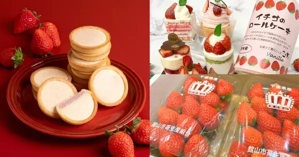 ＜千葉＞西船橋駅ナカで3/21(土)より開催　いちご尽くしの『ペリエマルシェいちご祭り』