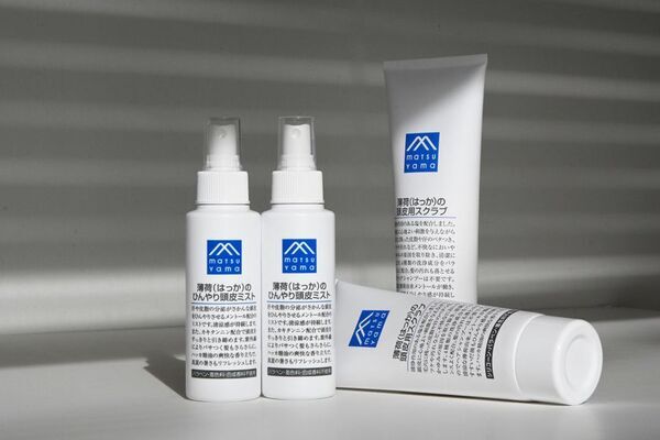 夏の頭皮は蒸れやすい。暑さ厳しい夏に涼を届ける　Mマークシリーズの春夏限定　「薄荷(はっか)のひんやり頭皮ミスト」4月8日新発売