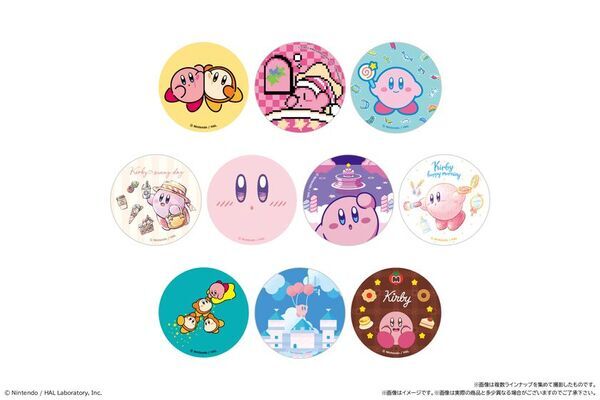 昨年も大好評！星のカービィまんまる焼きが今年も登場　全10種類のキラキラ☆ランダムシール付き！