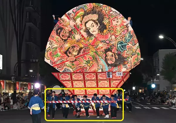 青森県弘前市ふるさと納税の特典で「弘前ねぷた in 神戸2026」のねぷたの曳き手を募集