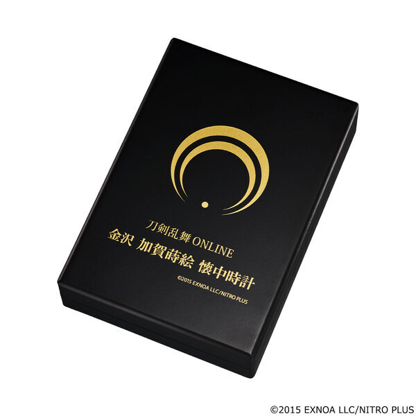 「刀剣乱舞ONLINE」より、金沢加賀蒔絵 懐中時計の第三弾が登場伝統の技を受け継ぎ、世界で活躍する漆芸作家が手掛ける逸品！