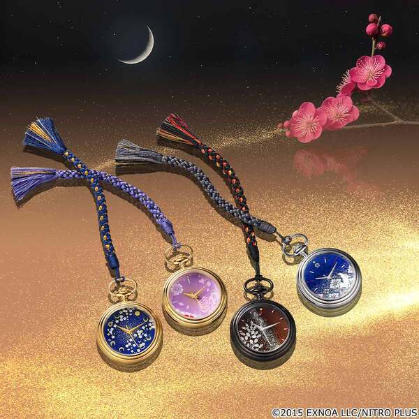 「刀剣乱舞ONLINE」より、金沢加賀蒔絵 懐中時計の第三弾が登場伝統の技を受け継ぎ、世界で活躍する漆芸作家が手掛ける逸品！