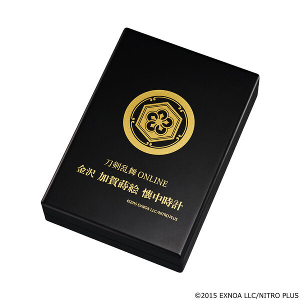 「刀剣乱舞ONLINE」より、金沢加賀蒔絵 懐中時計の第三弾が登場伝統の技を受け継ぎ、世界で活躍する漆芸作家が手掛ける逸品！