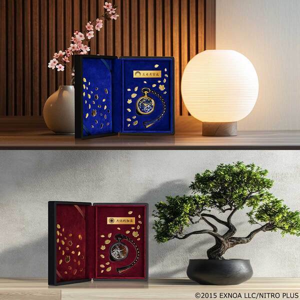 「刀剣乱舞ONLINE」より、金沢加賀蒔絵 懐中時計の第三弾が登場伝統の技を受け継ぎ、世界で活躍する漆芸作家が手掛ける逸品！