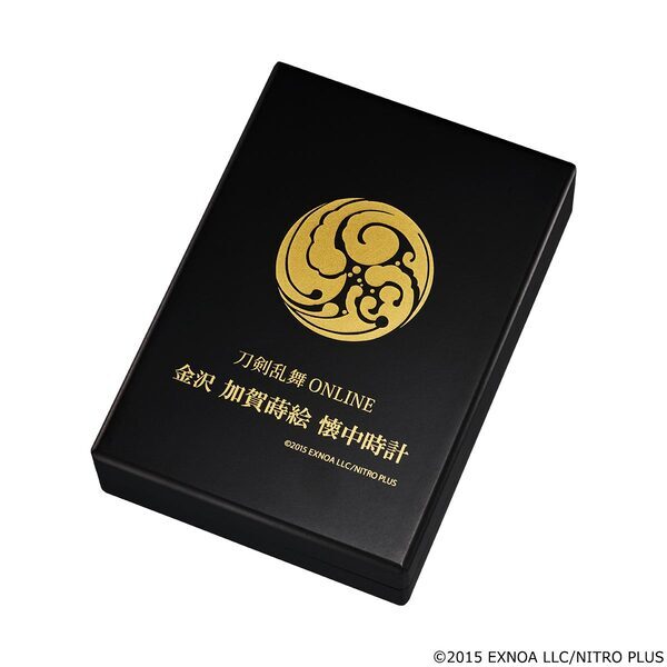 「刀剣乱舞ONLINE」より、金沢加賀蒔絵 懐中時計の第三弾が登場伝統の技を受け継ぎ、世界で活躍する漆芸作家が手掛ける逸品！